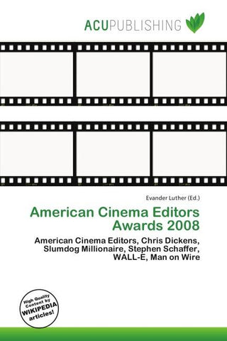 American Cinema Editors Awards 2008