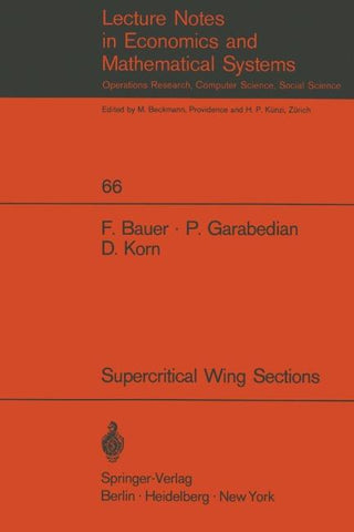 A Theory of Supercritical Wing Sections, with Computer Programs and Examples