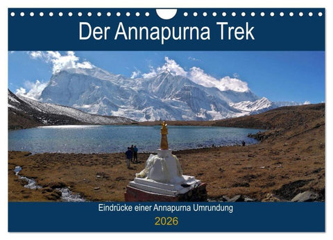 Der Annapurna Trek (Wandkalender 2026 DIN A4 quer), CALVENDO Monatskalender