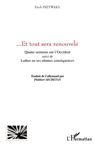 Et tout sera renouvelé