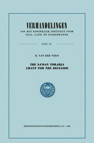The Sa’dan Toradja Chant for the Deceased