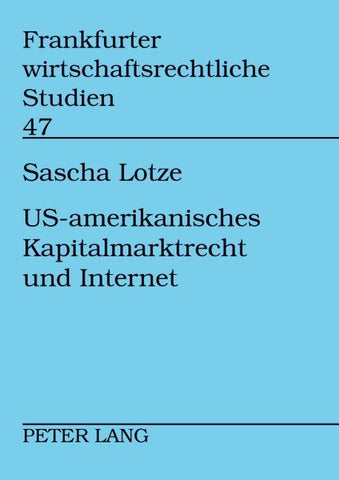 US-amerikanisches Kapitalmarktrecht und Internet