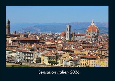 Sensation Italien 2026 Fotokalender DIN A4