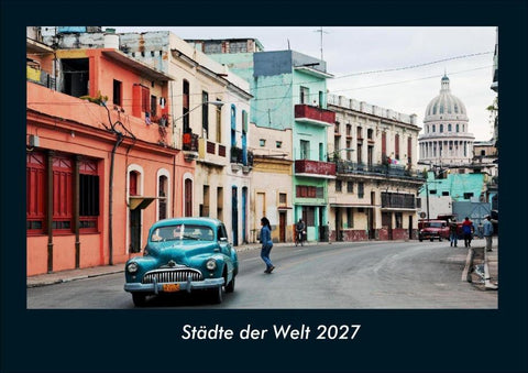 Städte der Welt 2027 Fotokalender DIN A4