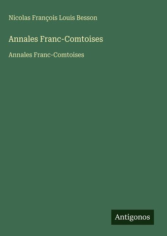 Annales Franc-Comtoises