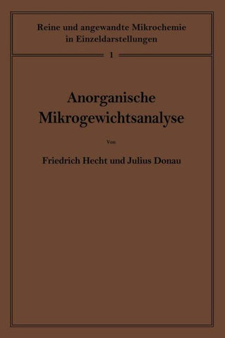 Anorganische Mikrogewichtsanalyse