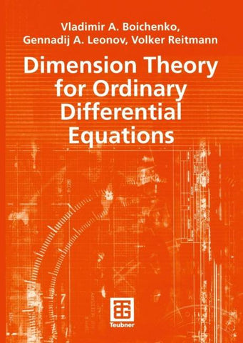 Dimension Theory for Ordinary Differential Equations