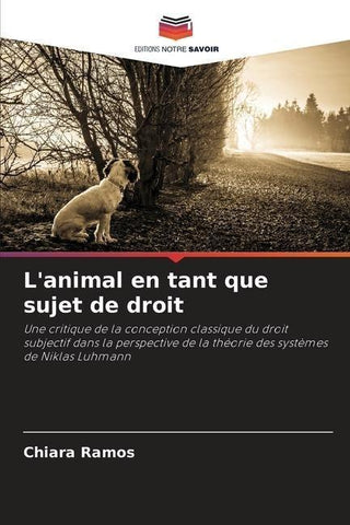 L'animal en tant que sujet de droit
