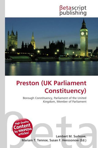Preston (UK Parliament Constituency)