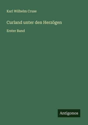 Curland unter den Herzögen