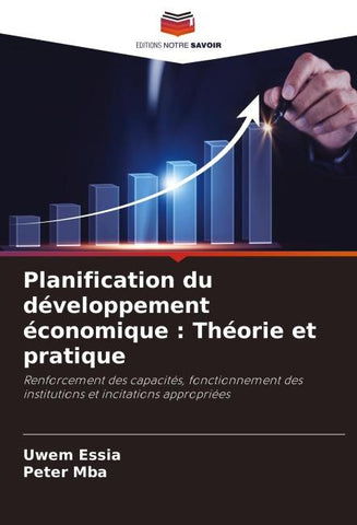Planification du développement économique : Théorie et pratique