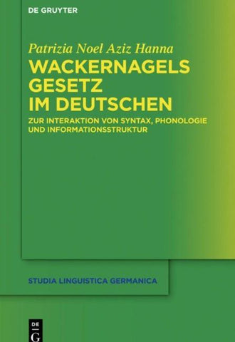 Wackernagels Gesetz im Deutschen