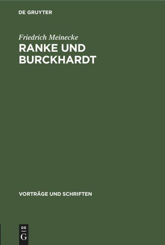 Ranke und Burckhardt