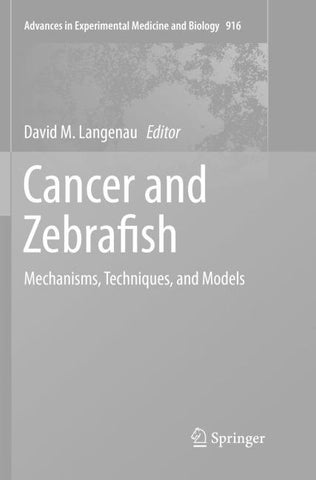 Cancer and Zebrafish