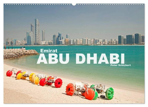 Emirat Abu Dhabi (Wandkalender 2026 DIN A2 quer), CALVENDO Monatskalender