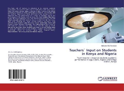 Teachers` Input on Students in Kenya and Nigeria