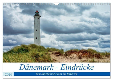 Dänemark - Eindrücke Vom Ringköbing Fjord bis Bovbjerg (Wandkalender 2026 DIN A3 quer), CALVENDO Monatskalender