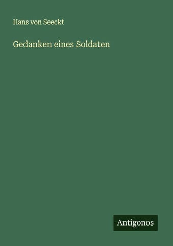 Gedanken eines Soldaten