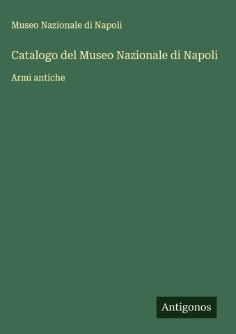 Catalogo del Museo Nazionale di Napoli