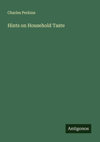 Hints on Household Taste