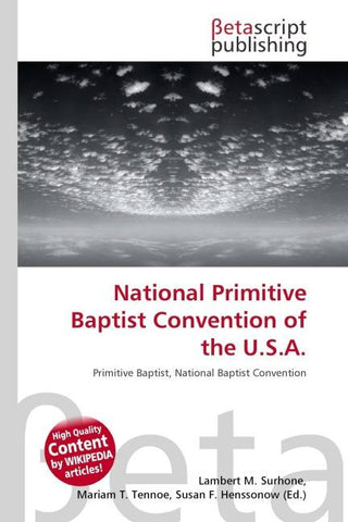 National Primitive Baptist Convention of the U.S.A.