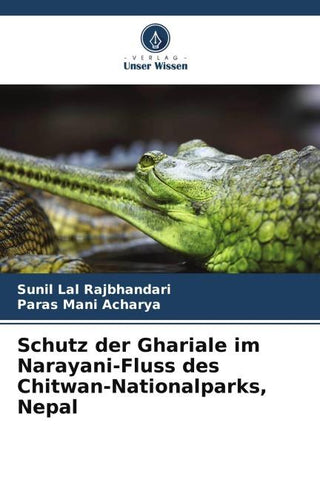 Schutz der Ghariale im Narayani-Fluss des Chitwan-Nationalparks, Nepal