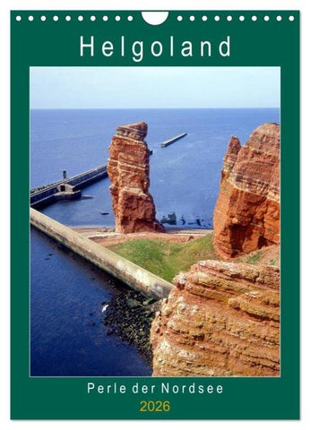 Helgoland, Perle der Nordsee (Wandkalender 2026 DIN A4 hoch), CALVENDO Monatskalender