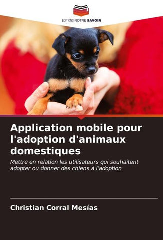 Application mobile pour l'adoption d'animaux domestiques