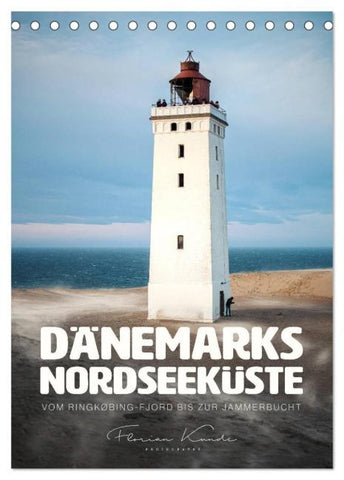Dänemarks Nordseeküste - Vom Ringkøbing-Fjord bis zur Jammerbucht (Tischkalender 2026 DIN A5 hoch), CALVENDO Monatskalender