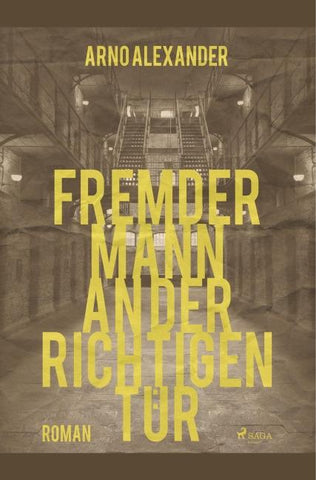 Fremder Mann an der richtigen Tür