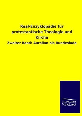 Real-Enzyklopädie für protestantische Theologie und Kirche