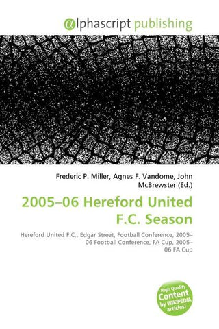 2005-06 Hereford United F.C. Season