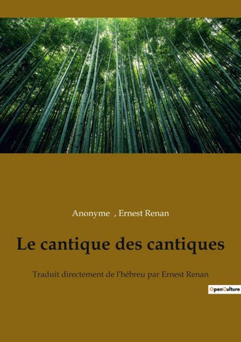 Le cantique des cantiques