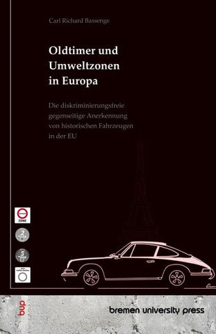 Oldtimer und Umweltzonen in Europa