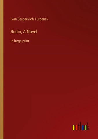 Rudin; A Novel