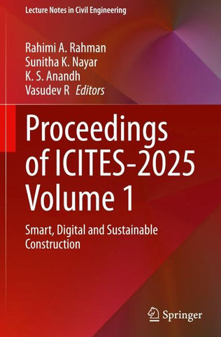 Proceedings of ICITES-2025 Volume 1