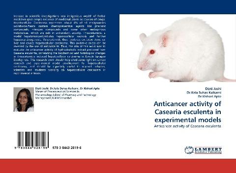 Anticancer activity of Casearia esculenta in experimental models