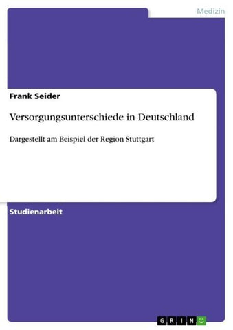 Versorgungsunterschiede in Deutschland