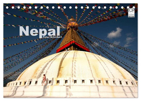 Nepal (Tischkalender 2026 DIN A5 quer), CALVENDO Monatskalender