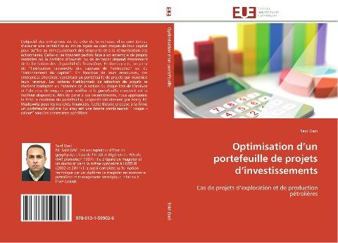Optimisation d'un portefeuille de projets d'investissements