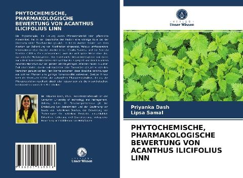 PHYTOCHEMISCHE, PHARMAKOLOGISCHE BEWERTUNG VON ACANTHUS ILICIFOLIUS LINN