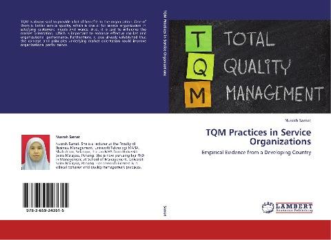 TQM Practices in Service Organizations
