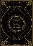 Edles Notizbuch Sternzeichen Zwillinge | Designed by Alfred Herler