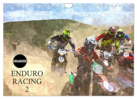 ENDURO RACING 2 (Wall Calendar 2026 DIN A4 landscape), CALVENDO 12 Month Wall Calendar