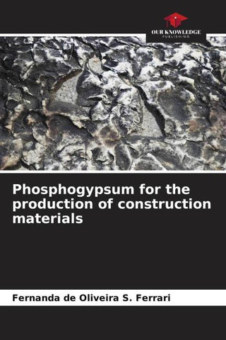 Phosphogypsum for the production of construction materials