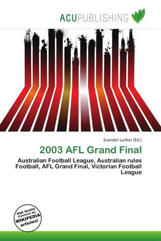 2003 AFL Grand Final