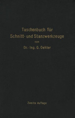 Taschenbuch für Schnitt- und Stanzwerkzeuge
