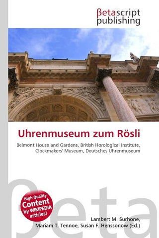 Uhrenmuseum zum Rösli