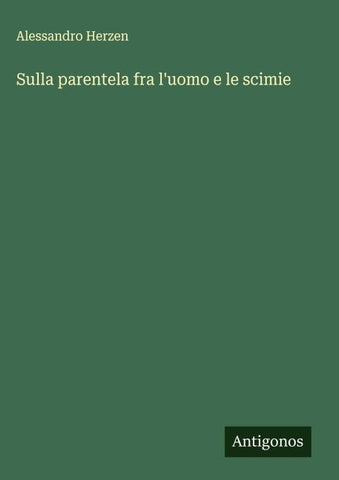 Sulla parentela fra l'uomo e le scimie