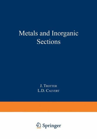 Metals and Inorganic Sections